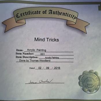 Mind Tricks artwork by Thomas Woodland