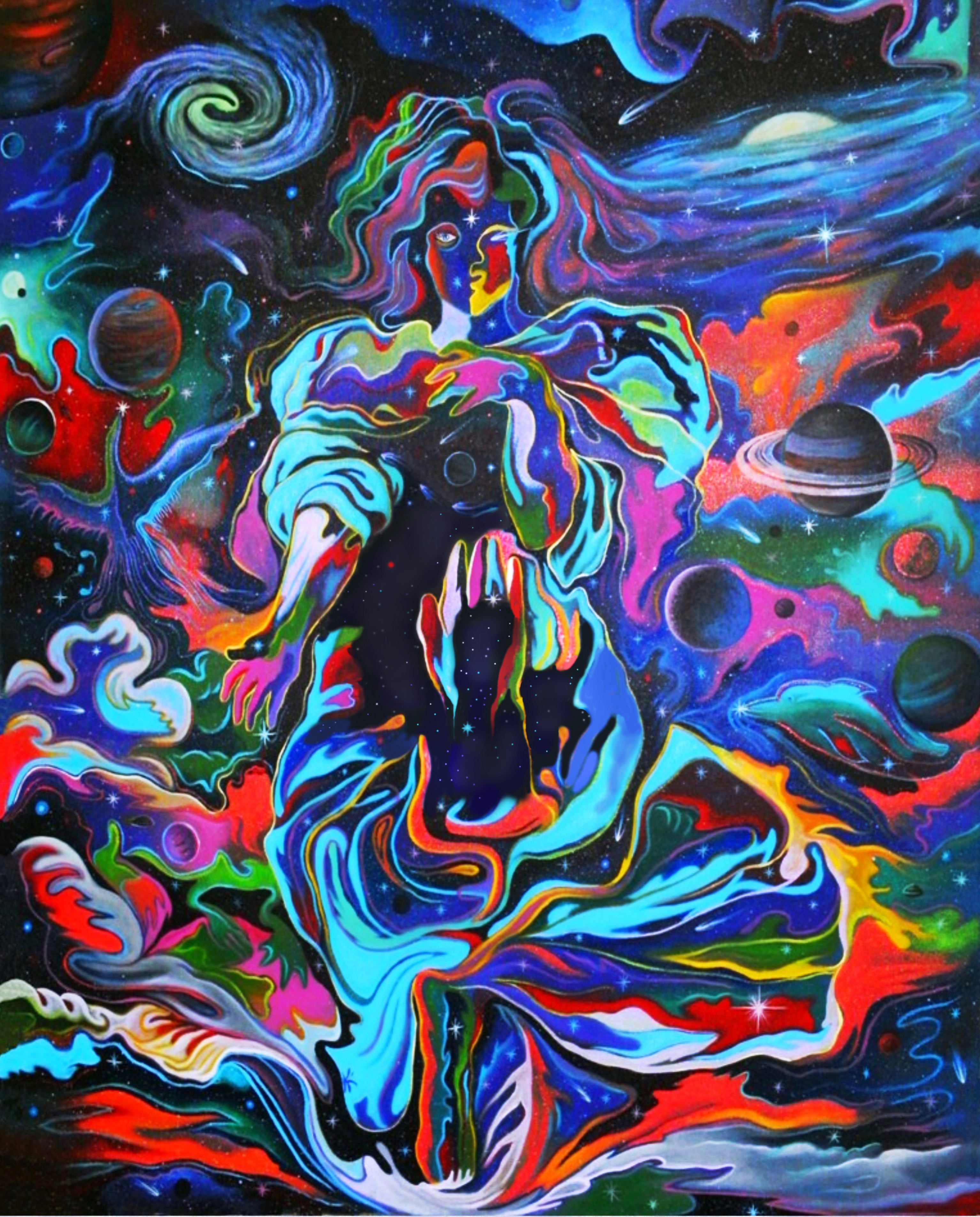 Mother Universe artwork by Alan Kent - art listed for sale on Artplode