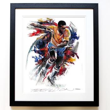The Pele Explosion artwork by Paul Trevillion - art listed for sale on Artplode