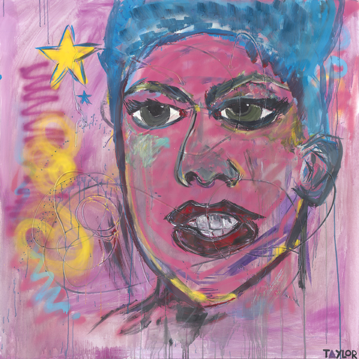The Girl Overlooking the Railing artwork by Scott Taylor - art listed for sale on Artplode