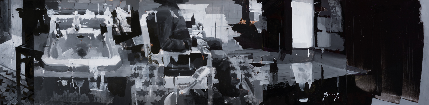 La Barberia de Antonio II artwork by CHRISTIAN HOOK - art listed for sale on Artplode