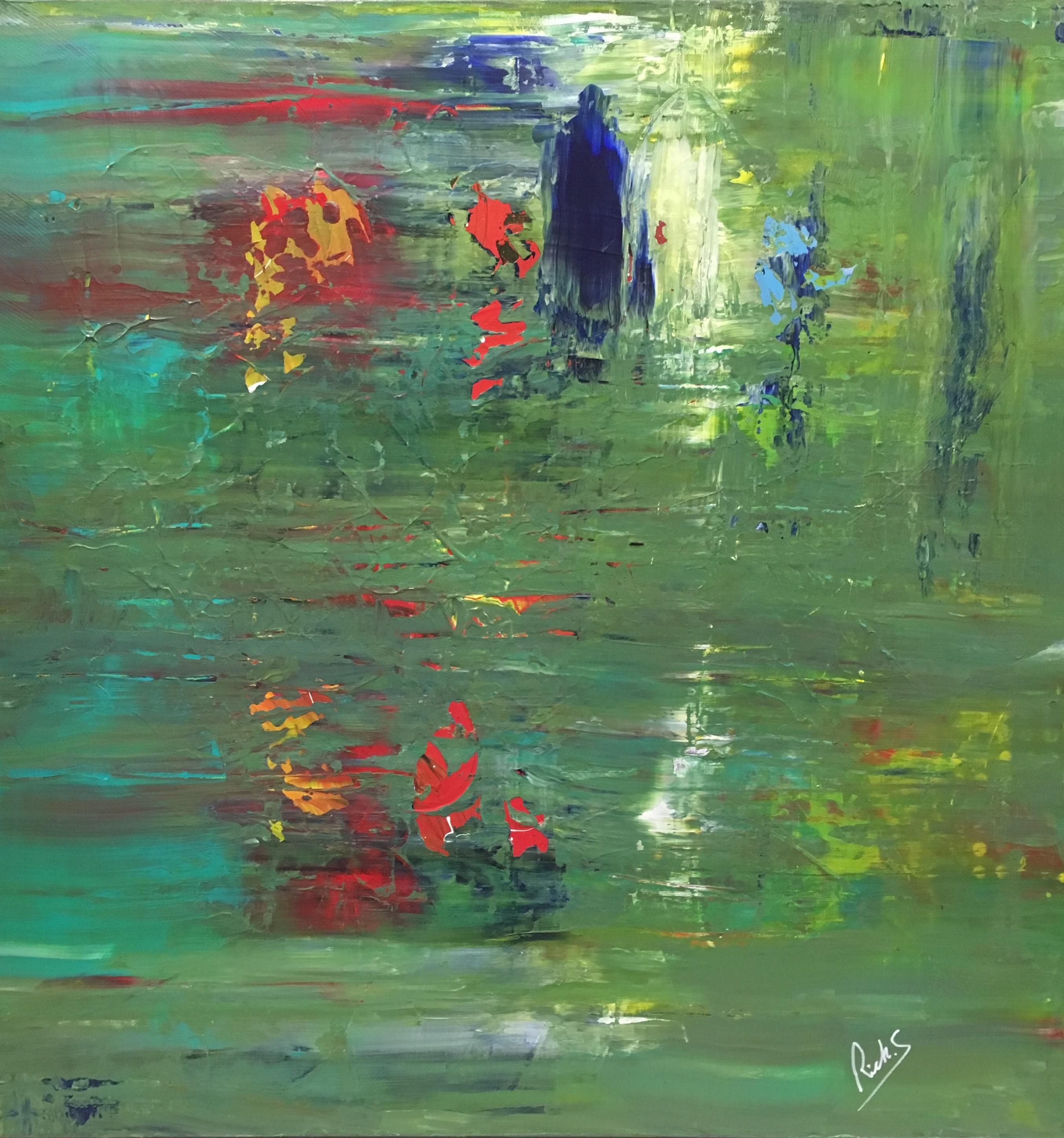 Réflexions artwork by Rick Smith - art listed for sale on Artplode