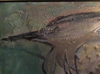 That Heron artwork by Franny Golden