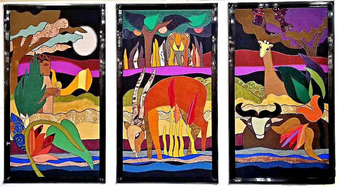 On the Way to the Ark artwork by Helen Webber - art listed for sale on Artplode