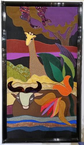On the Way to the Ark artwork by Helen Webber - art listed for sale on Artplode