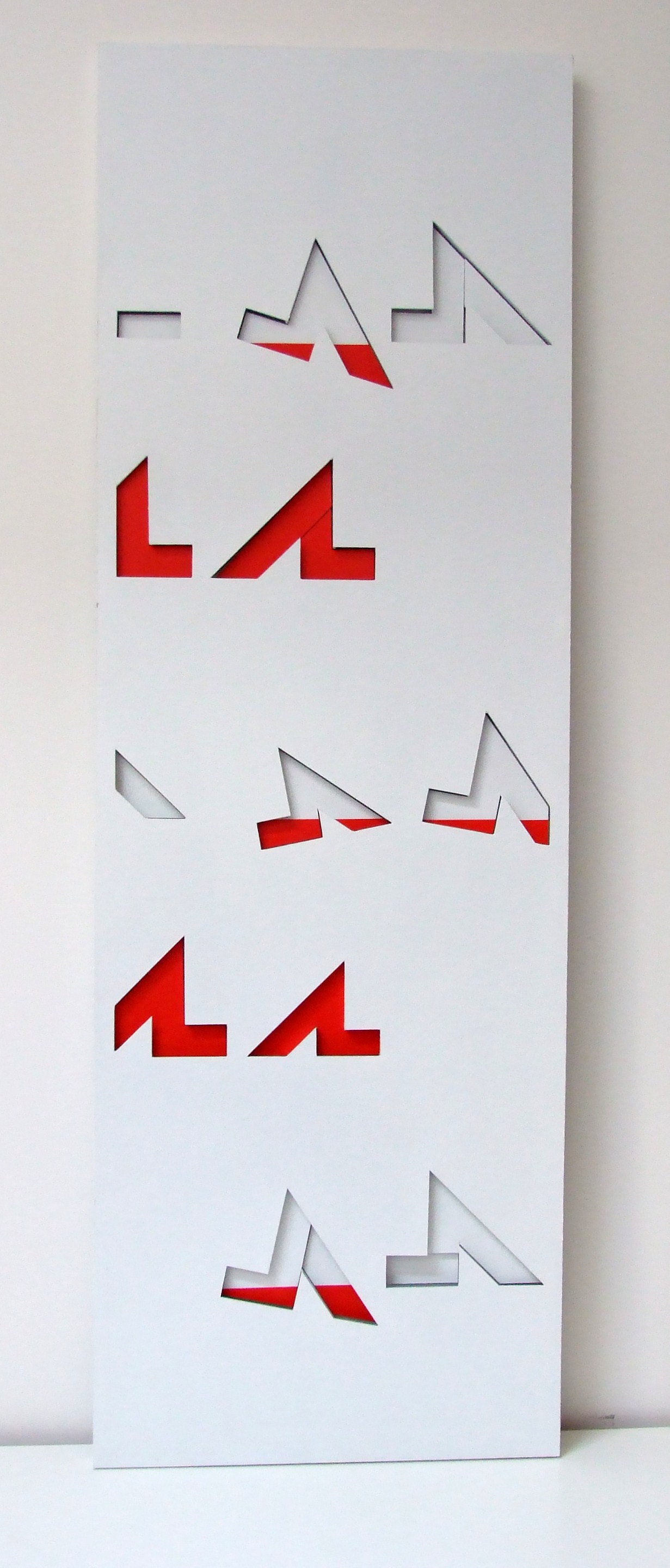 Les signes blancs bougent artwork by Roger BENSASSON - art listed for sale on Artplode