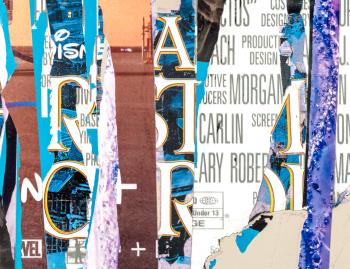 wall cut 031021 Brooklyn NY artwork by Barton Lewis - art listed for sale on Artplode