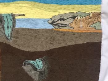 Melted clocks  artwork by Dany Dan - art listed for sale on Artplode