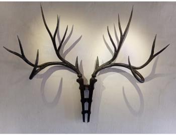 7 X 7 Antlers, art for sale online by Paul Mikula