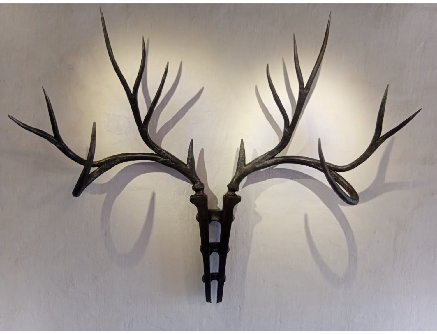 7 X 7 Antlers artwork by Paul Mikula - art listed for sale on Artplode