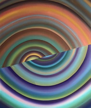 Broken Circle, art for sale online by Tomek Kopcewicz