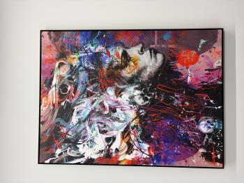 the white mutation artwork by Yossi Kotler