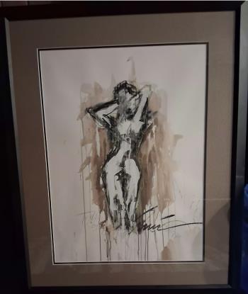 Nikki Stay Strong artwork by Francine Turk - art listed for sale on Artplode